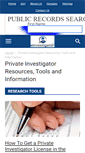 Mobile Screenshot of einvestigator.com